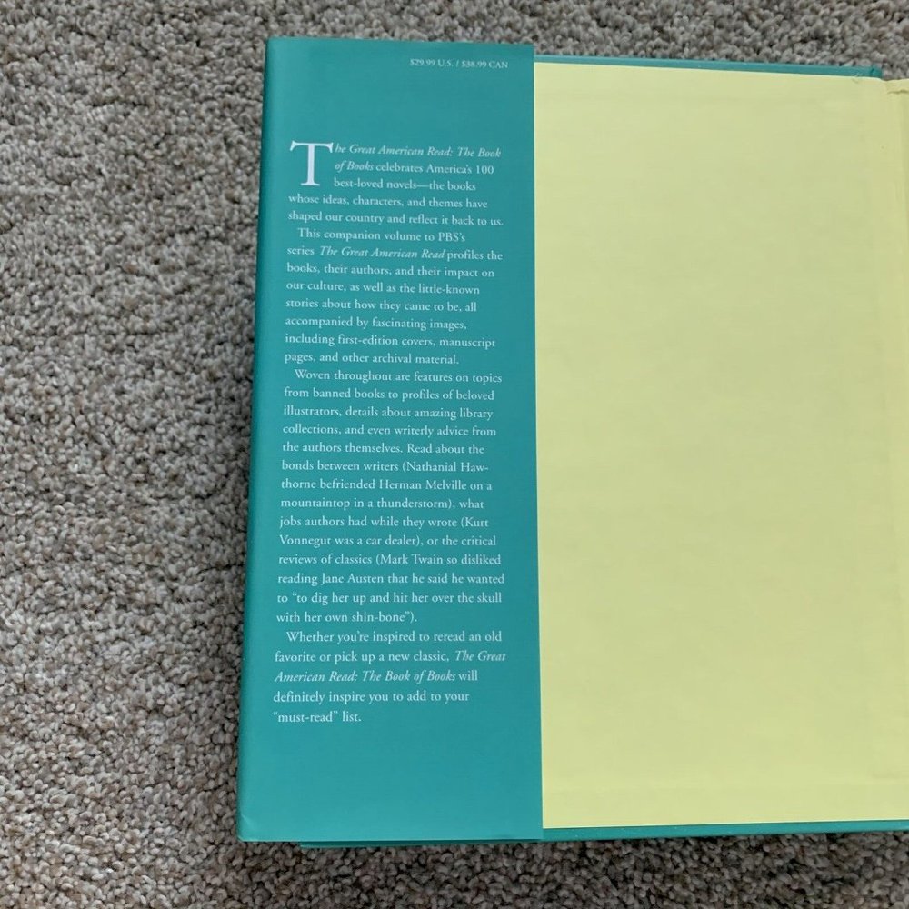 great american read: book of books hardcover 📖 - Picture 2 of 14